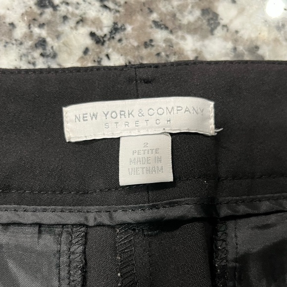 Petite New York and Company full length boot cut pant - Picture 3 of 6